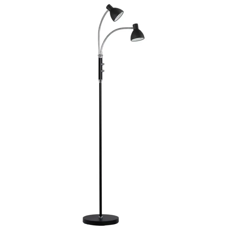 Halo Design Hudson Gulvlampe Led 2l Gu10  Sort 716685