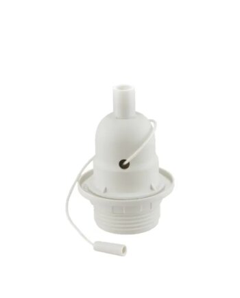 Halo Design Plastfatning Med Snorafbryder  Hvid 717682