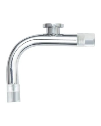 Halo Design Svanehals   Tekstilkabel 10 12mm Krom 912537