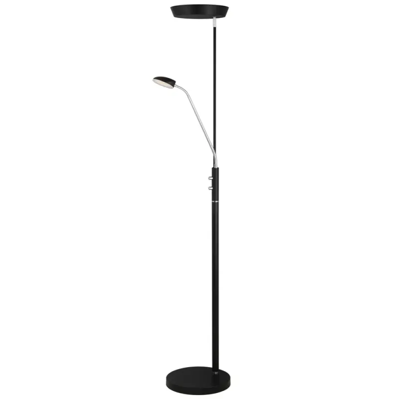 Halo Design Vegas Gulvlampe Combi Led   20w Sort  716067
