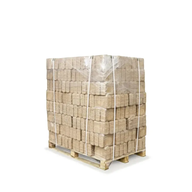 Hardwood Briketter 96   10 Kg 960 Kg Palle