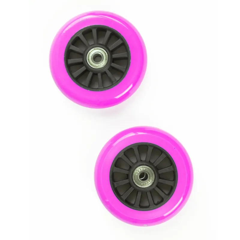Hjul Til Trick Løbehjul 100 Mm Sort Pink 505088