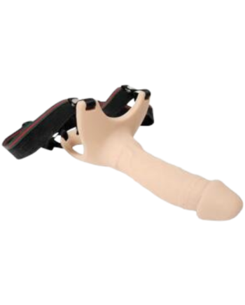 Hollow Strap On Super Hero Silicone Dick Length 16   Cm Dia     Cm