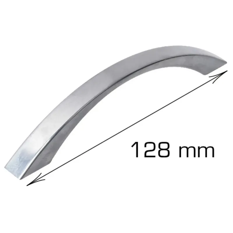 Home-it Buet Bøjlegreb 128   30 Mm Aluminium