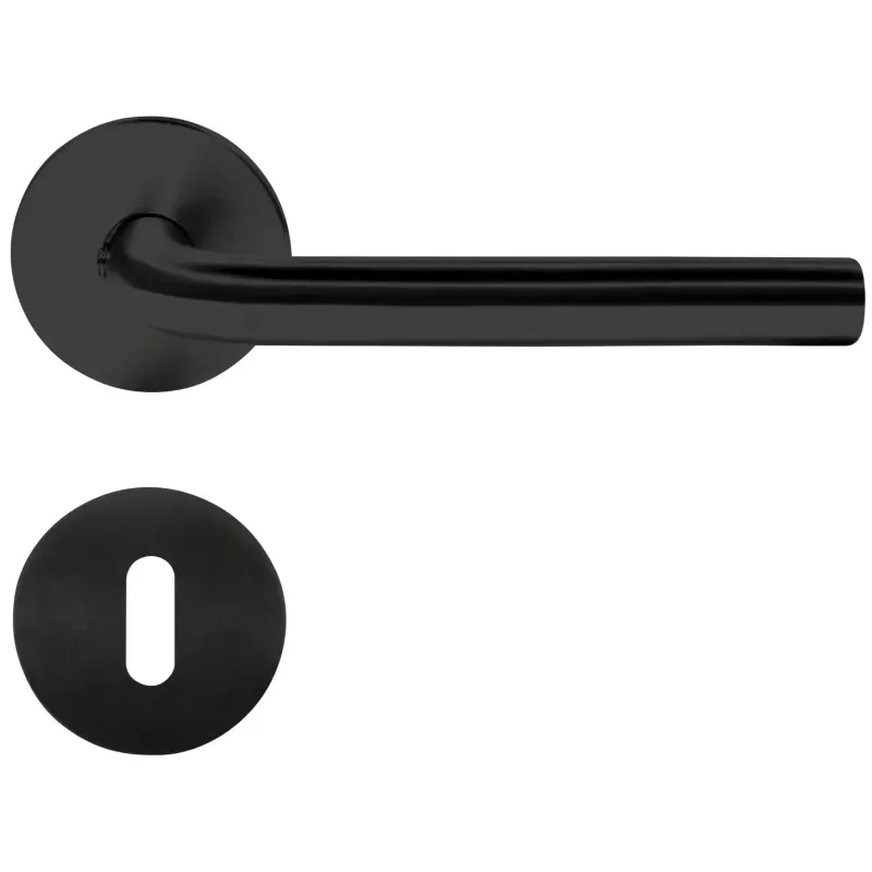 Home-it Dørgreb Med  -greb 16 Mm Matsort