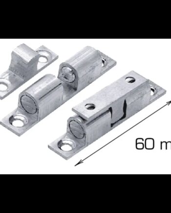 Home-it Dørholder Med Skruer 60   38 Mm Krom