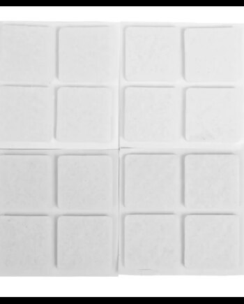 Home-it Filtpuder 16 Stk  25x25 Mm  Hvid