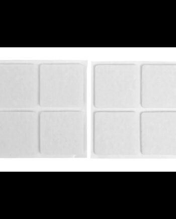Home-it Filtpuder   Stk  30x30 Mm  Hvid