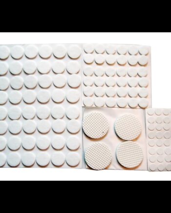 Home-it Filtpudesæt 125 Stk  Assorteret Hvid
