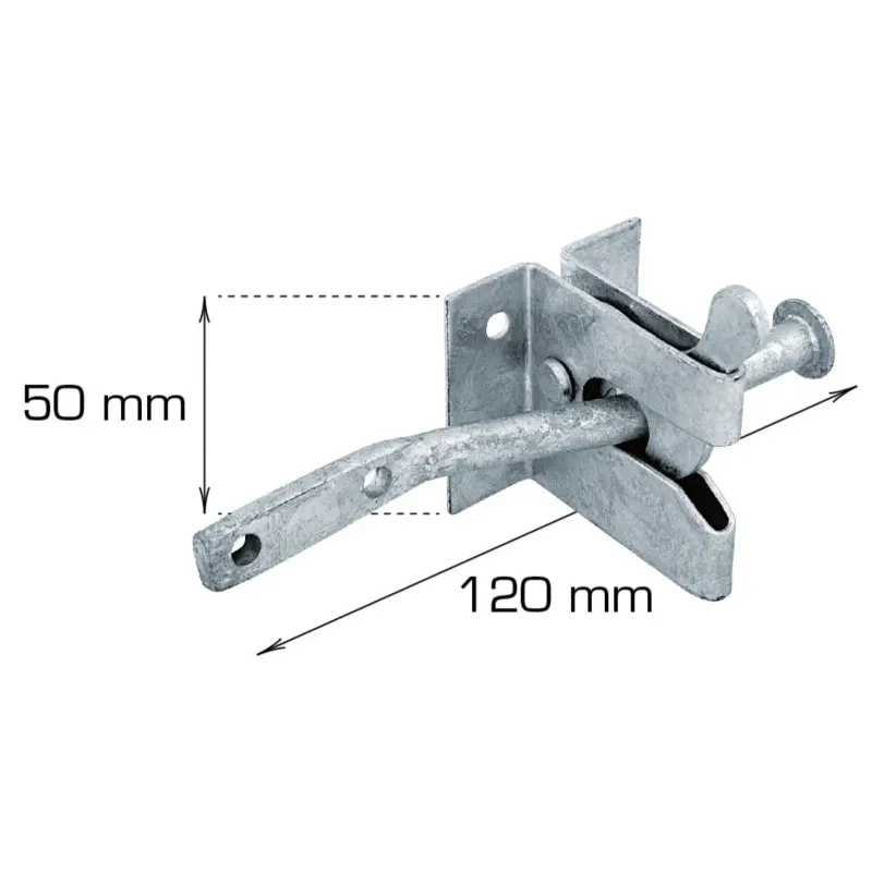 Home-it Glipfald Med Skruer 120   50 Mm Galvaniseret