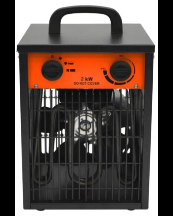 Home-it Industrivarmeblæser Med   Trin 230 Volt 2000 Watt