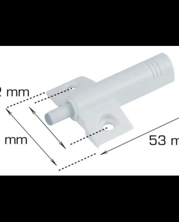 Home-it Lågedæmper   Plast 53   46 Mm Hvid