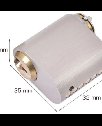 Home-it Oval Cylinder Med   Stifter Med   Nøgler    Stk
