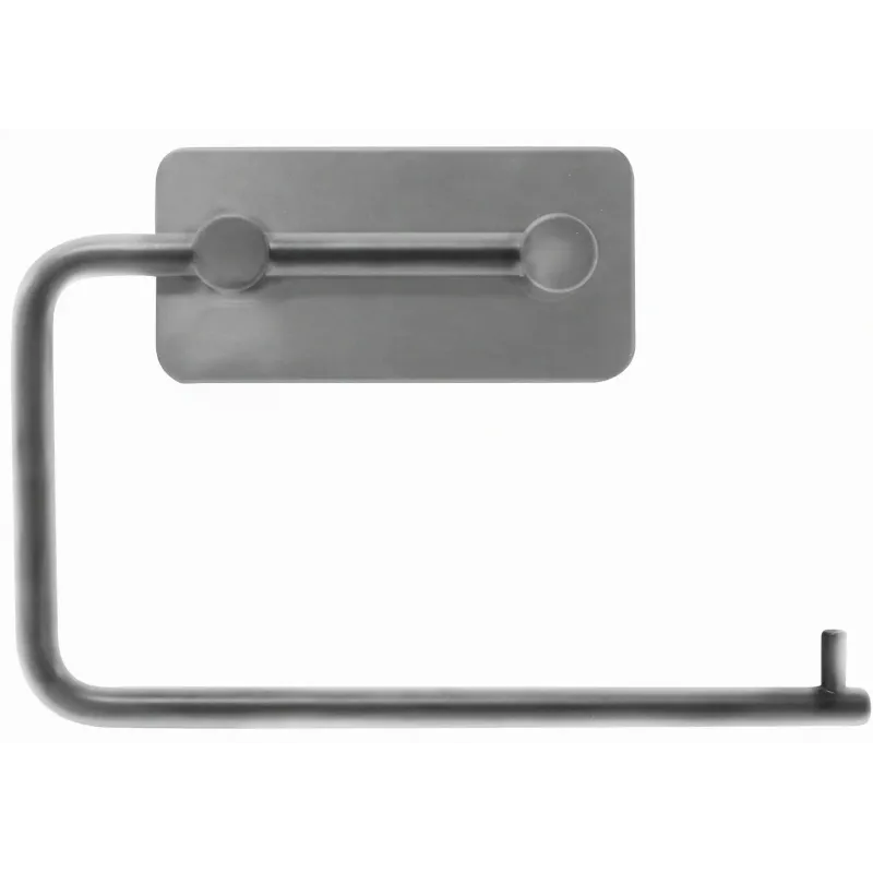 Home-it Selvklæbende Toiletpapirholder 15 10 Cm Børstet Krom