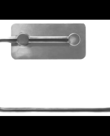 Home-it Selvklæbende Toiletpapirholder 15     10       Cm Krom