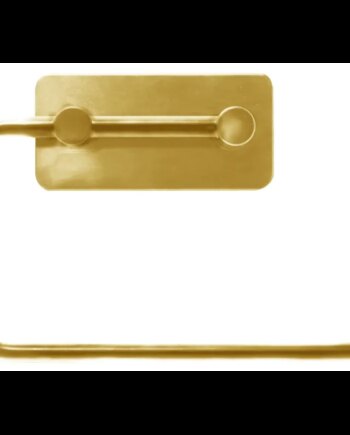 Home-it Selvklæbende Toiletpapirholder 15     10       Cm Poleret Messing