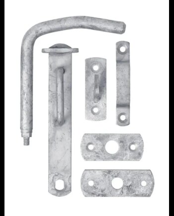 Home-it Stalddørsgreb Med Skruer 26-50 Mm Galvaniseret