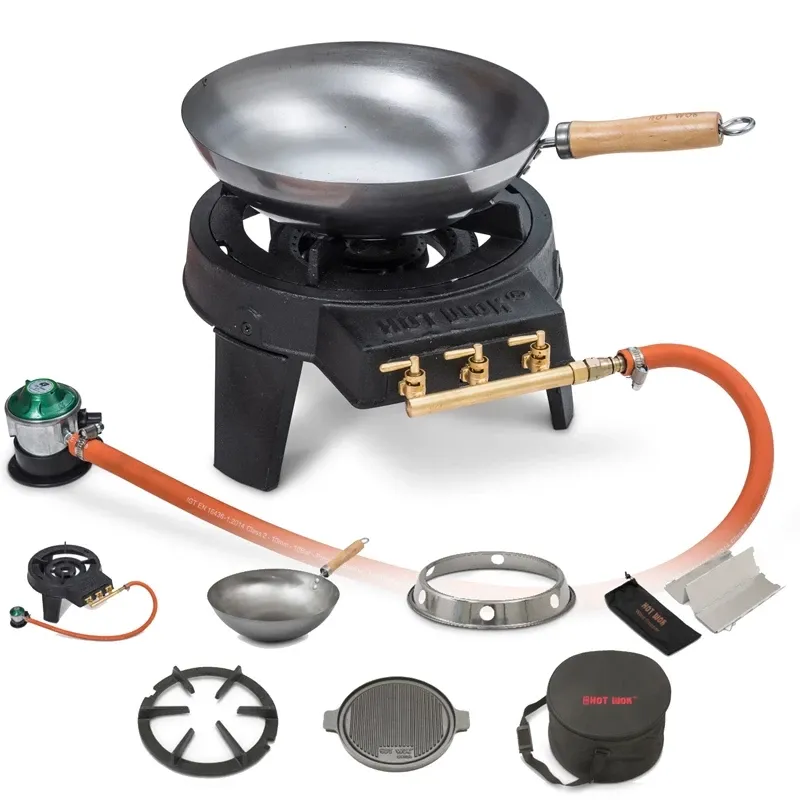 Hot Wok Pro 12 Kw Komplet Sæt Dele