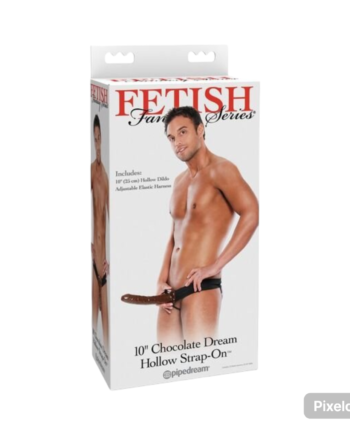 10 Quot  Fetish Chocolate Dream Hollow Strap-on
