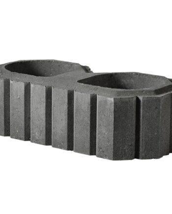 Ibf  Plantesten 50x25x15 Cm Sort Antracit Type