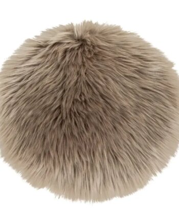 Imiteret Lammmeskindshynde   Mushroom ø35 Cm 3981142