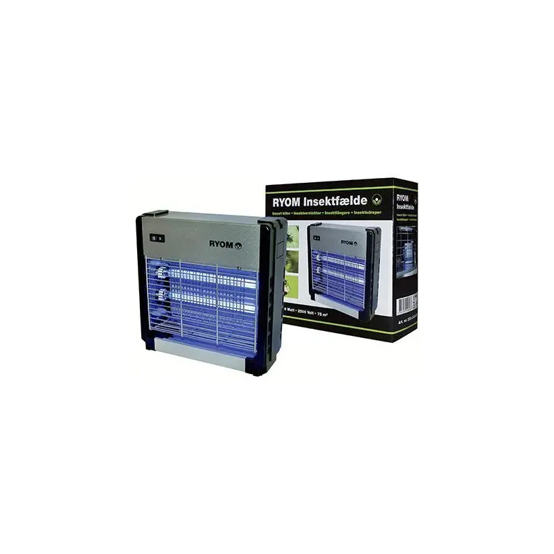 Insektdræber Pl Alu 2x 6w  75 M2 228-384-05