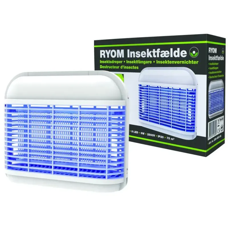 Insektdræber Plast  -led 6w 75 M2 228-383-08