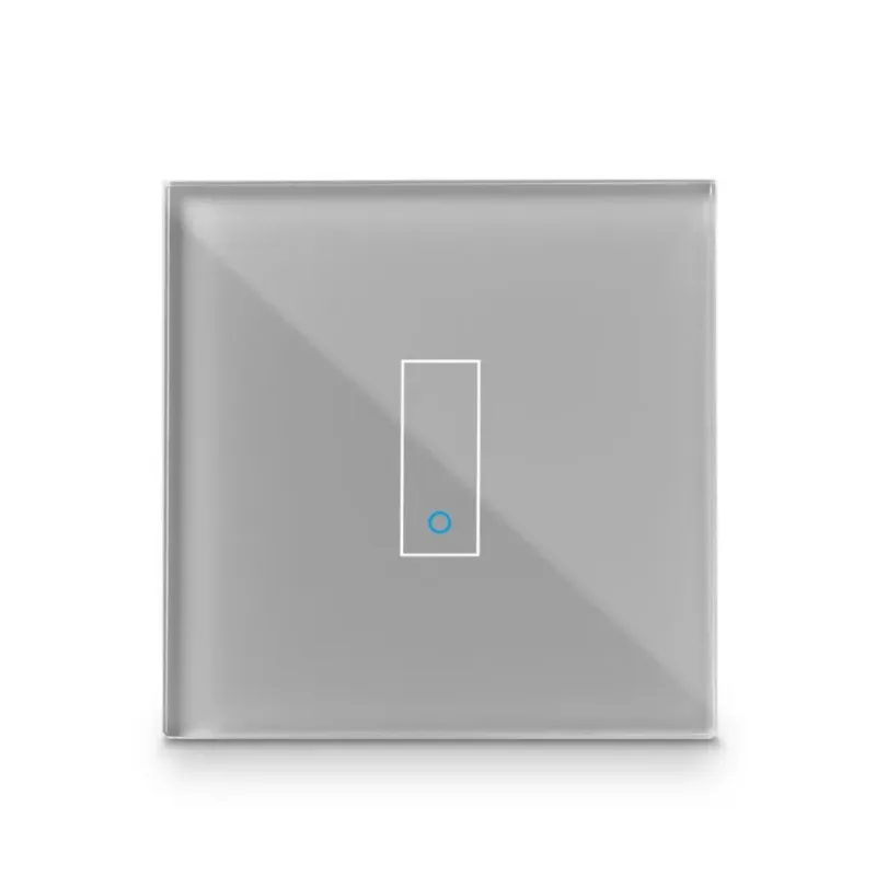 Iotty Smart Switch Single Button Faceplate Design Your Own Smart Switch Colour: Grey