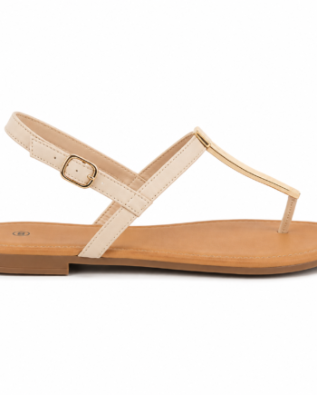Ivory Leaf Sandal 41