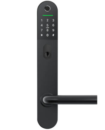 Jasa Guard Elektronisk Dørlås Til Oval Cylinder 49 Mm Matsort