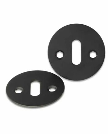 Jasa Nøgleskilt Modern 2mm Massiv ø52mm Noir 11020