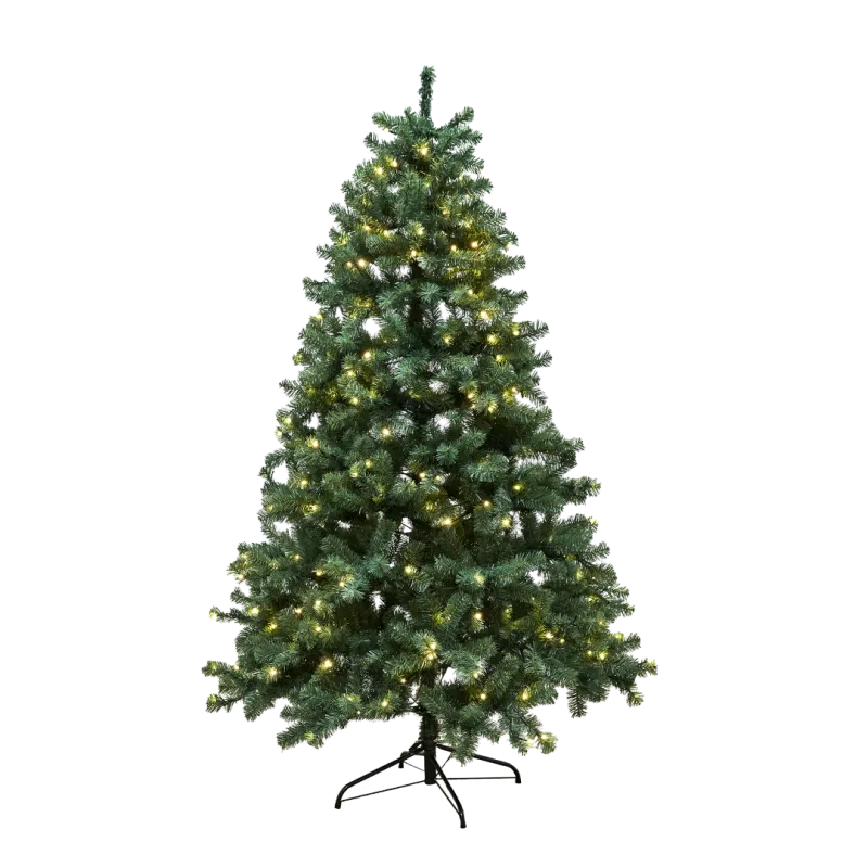 Juletræ Kunstig Pvc Aske  Klasse    150x100 Cm   Led Nordic Winter