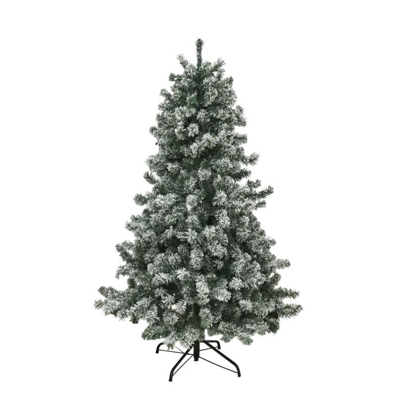 Juletræ Kunstig Pvc Frost   Sne  Klasse    180x118 Cm   Led Nordic Winter