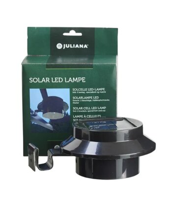 Juliana Solar Led-lampe Inkl  Beslag Til Ophæng
