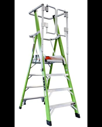 Jumbo Giant Platformsstige Safety Cage 10 Trin 41lg610