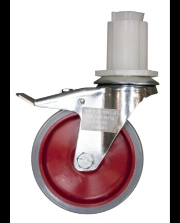 Jumbo Hjul 12   Cm    Bremse 200kg  Standard