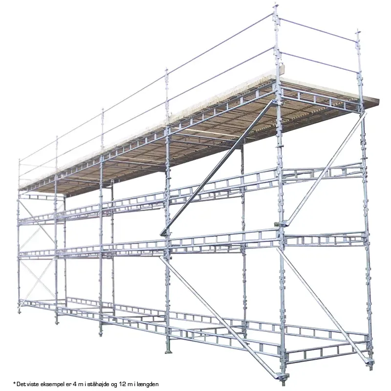 Jumbo Murerstillads Sæt Mureropb  Træ 2x15m 262018-mt