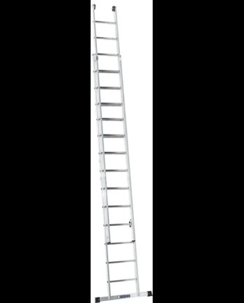 Jumbo Skydestige   2x13 Trin   8m    Stigefod  49ss270-