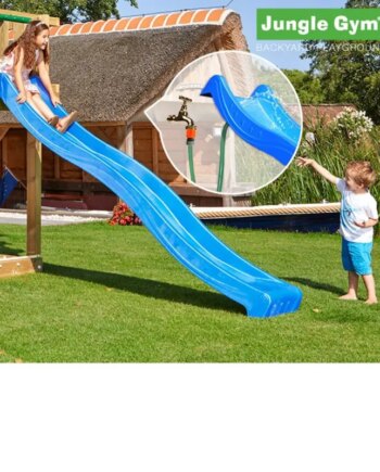 Jungle Gym Rutschebane Blå   65 Meter