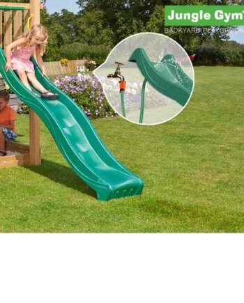 Jungle Gym Rutschebane Mørkegrøn   20 Meter Nyhed