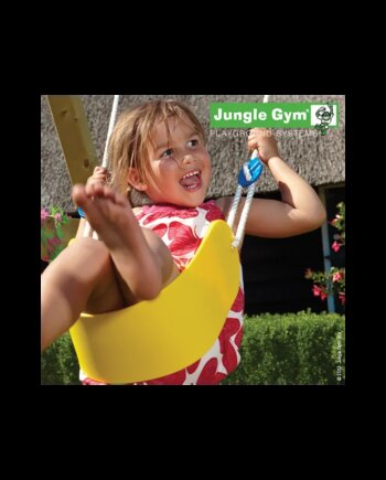 Jungle Gym Sling Swing Letvægtssæde Kitsæt  Gul 805-099