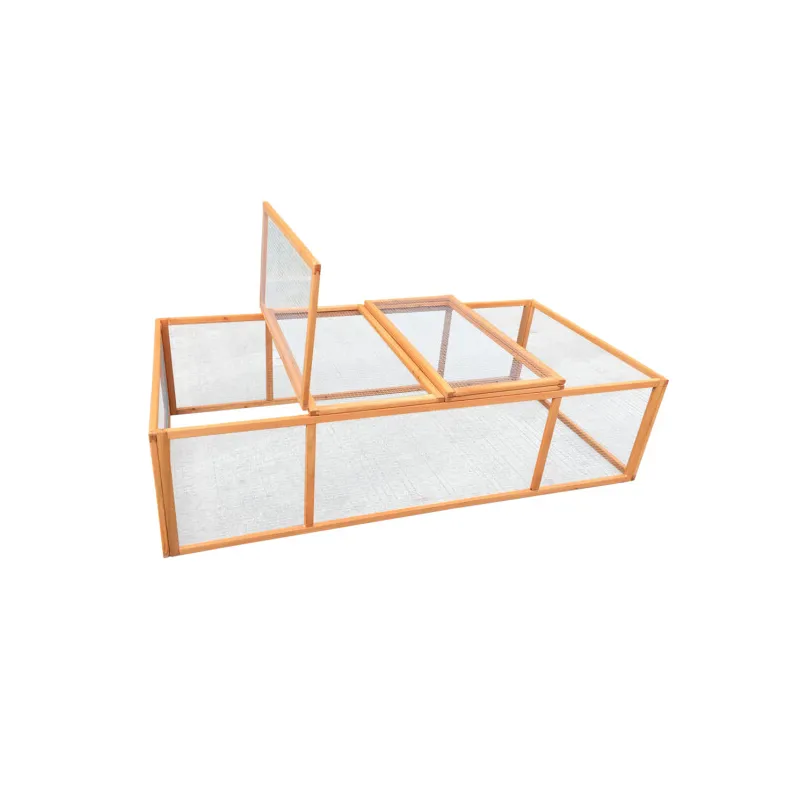 Kaninløbegård   Træ Brunbejset 180   90   45 Cm 505-196