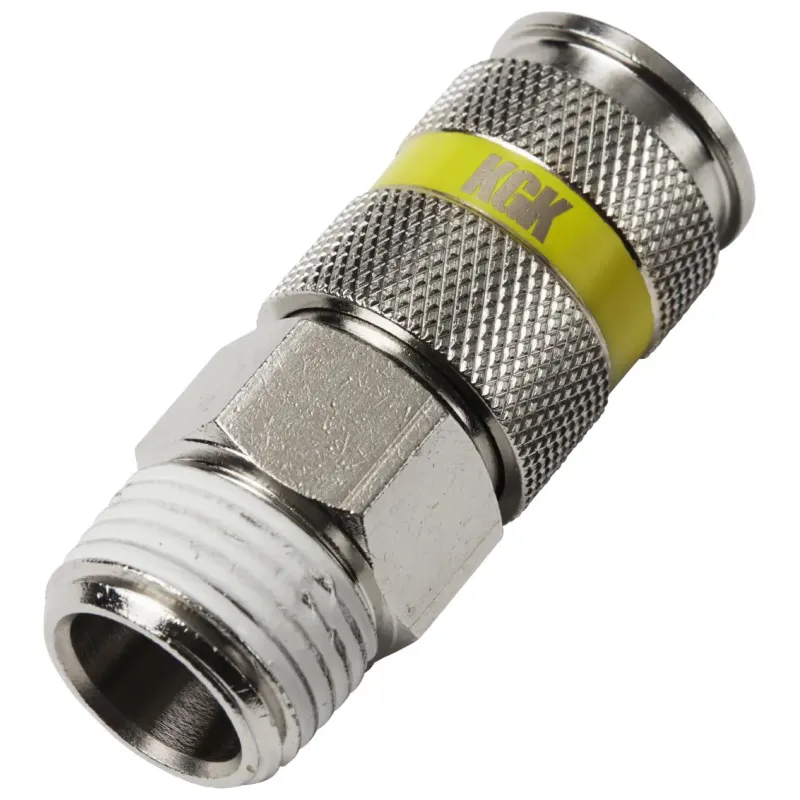 Kgk Trykluft-kobling     Quot  Udvendigt Gevindgruppe