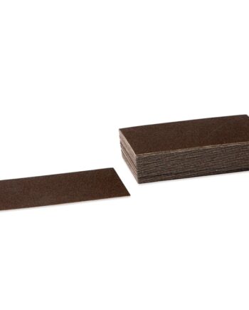 Lærreds Sandpapir 70ã 155 Mm Uden Velcro Grip   50 Stk  Korn P60
