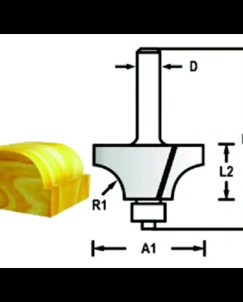 Makita Afrundingsfræser   Leje 20 3mm  -48452
