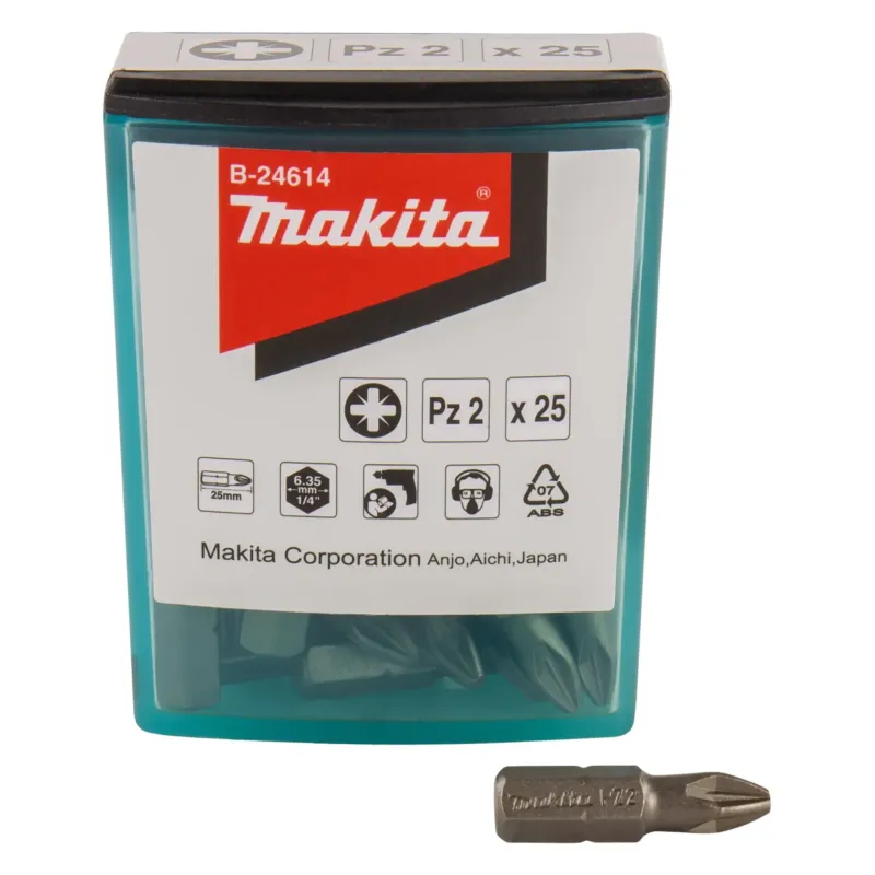 Makita Bitsbox 25 Stk  Pz  -25mm  -24614