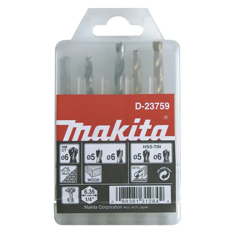 Makita Boresæt     Quot   -23759