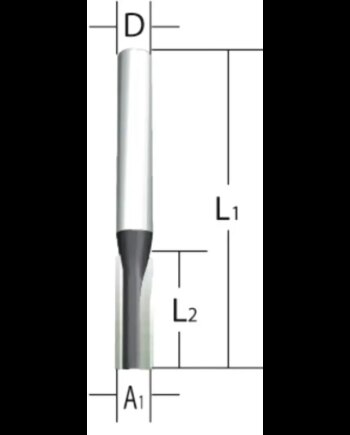 Makita Fræsejern 4mm  -skærs  -47385