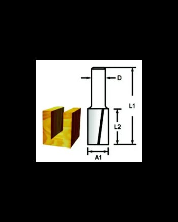 Makita Fræsejern 6mm  -skærs  -47422