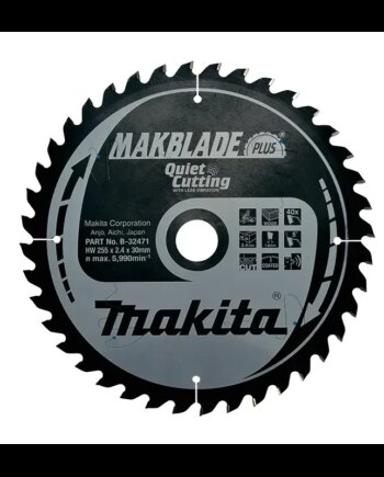Makita Hm Klinge 255x30x40z Makblade  -32471